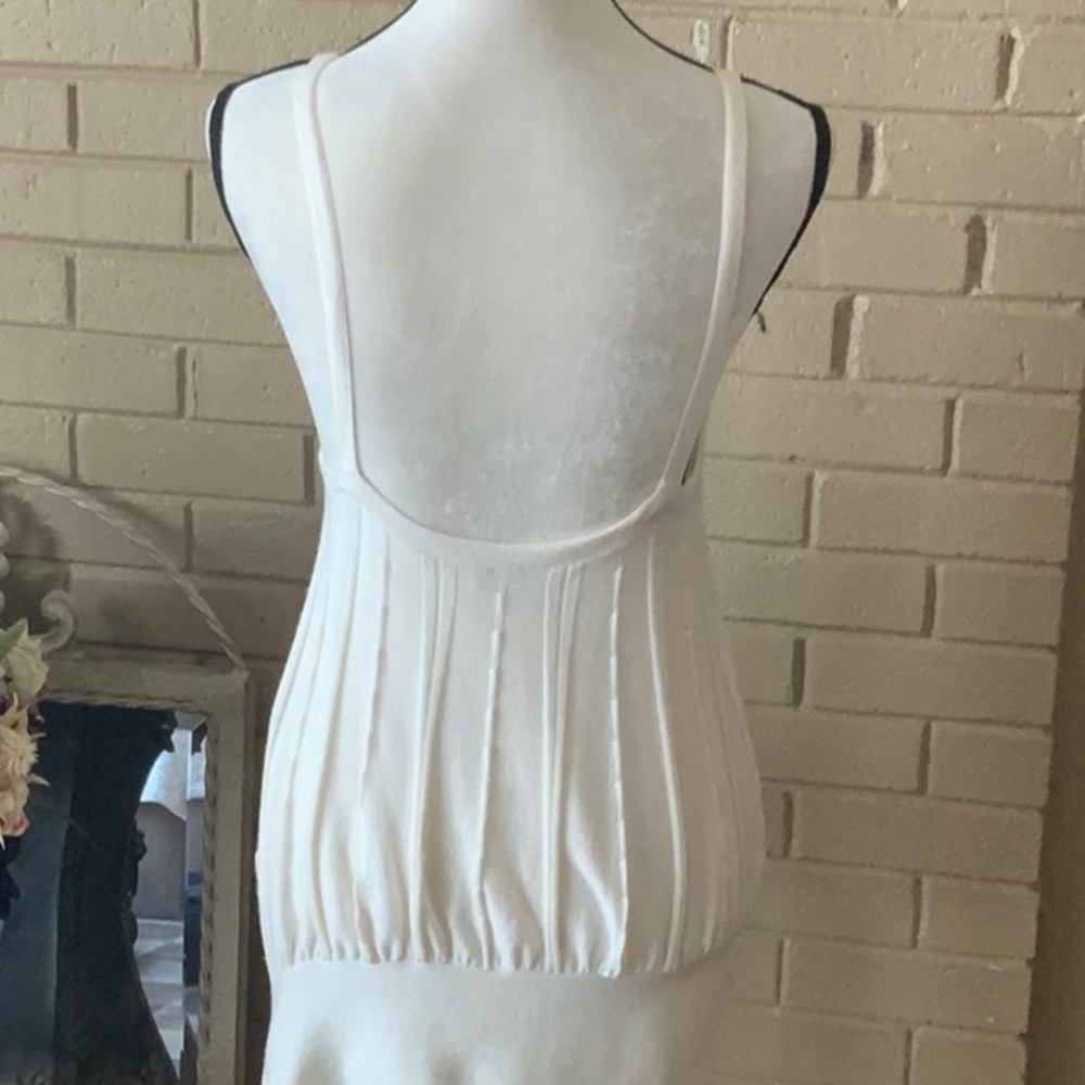 Cache Tunic Cream Color Size Medium - image 2